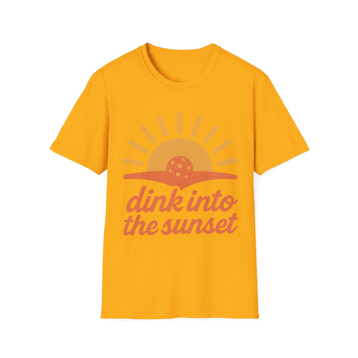Sunset Graphic T-Shirt — "Drink Into the Sunset" Retro Sun Tee - Trending Now - September 2026