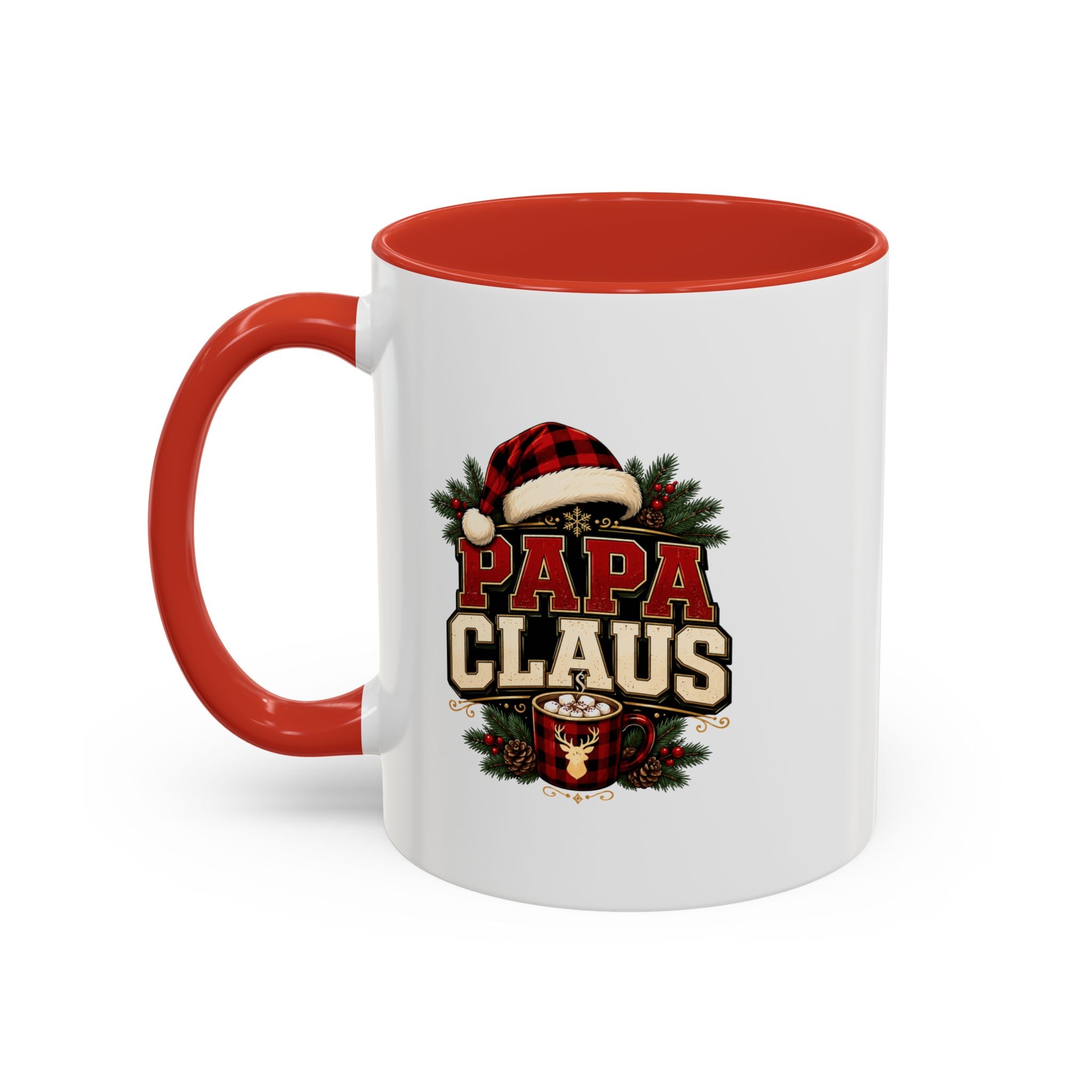 Papa Claus Coffee Mug – Christmas Dad Holiday Accent Mug