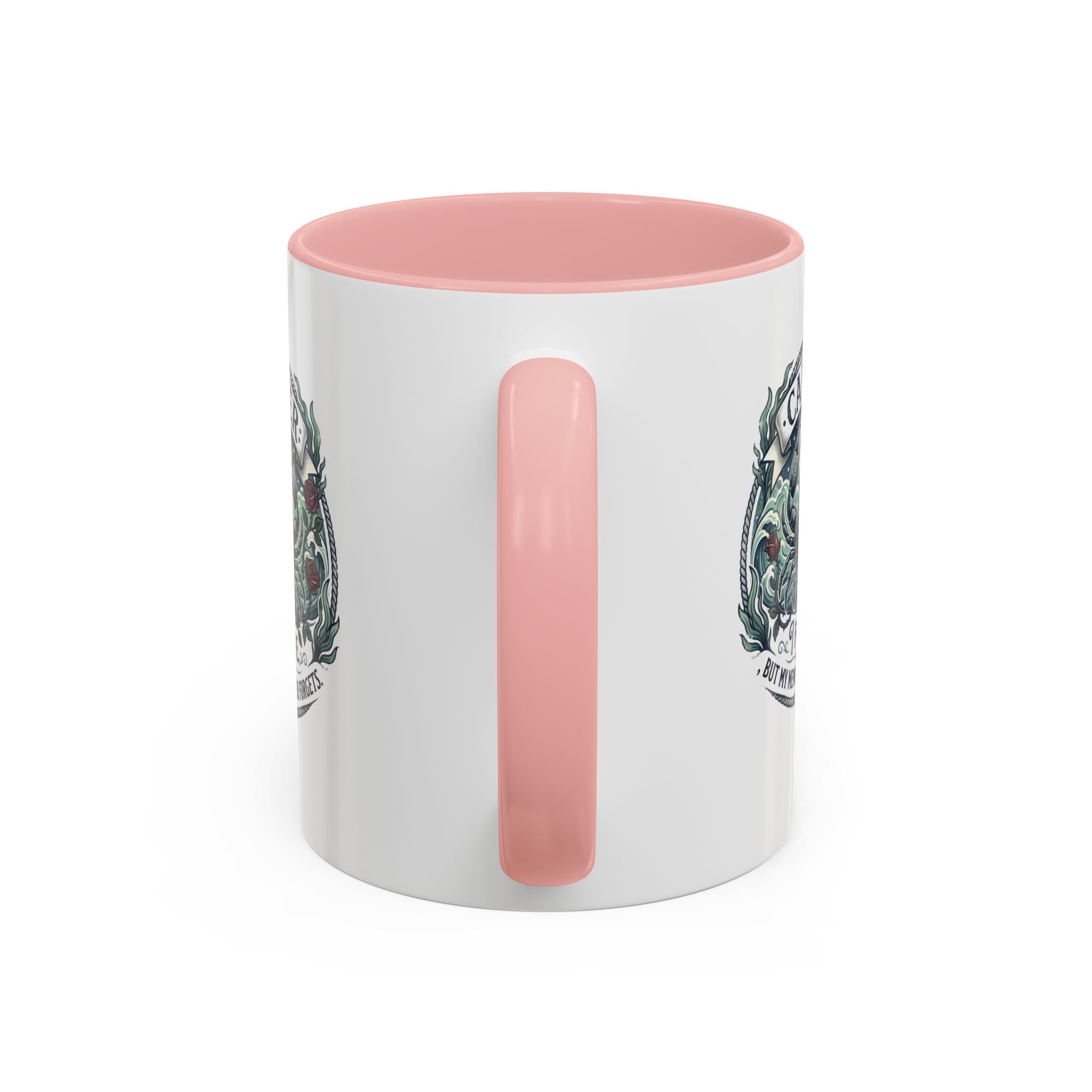 Cancer Zodiac Accent Coffee Mug — 'I Forgive But My Memory Never Forgets' Horoscope Gift