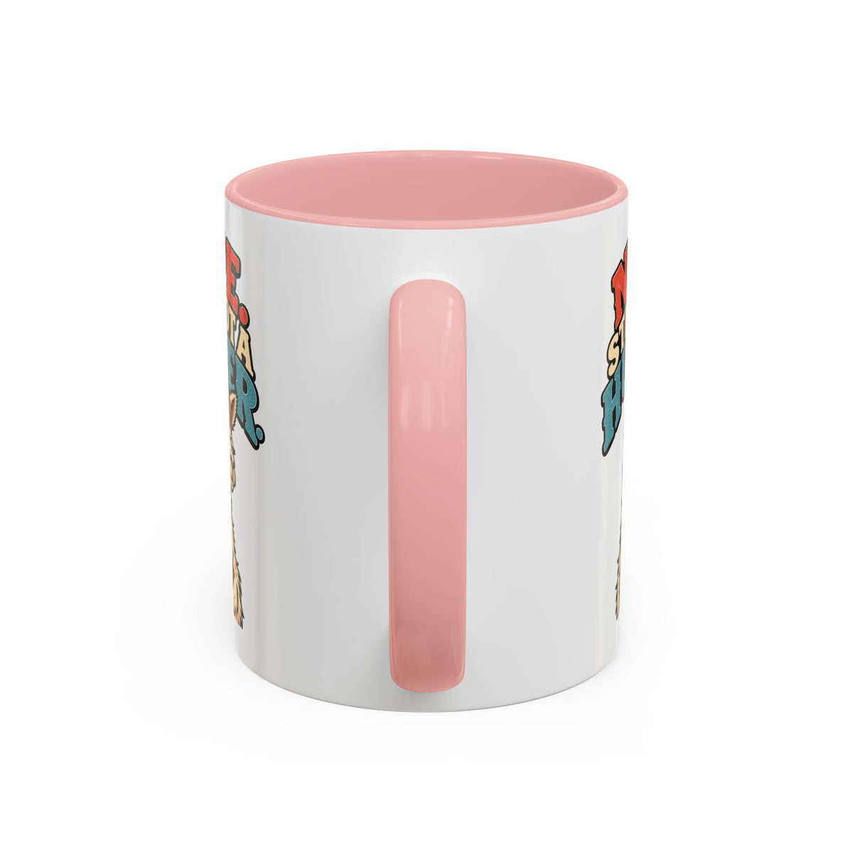 Funny And Witty "Nope Still Not Hugger" Accent Coffee Mug (11, 15oz)