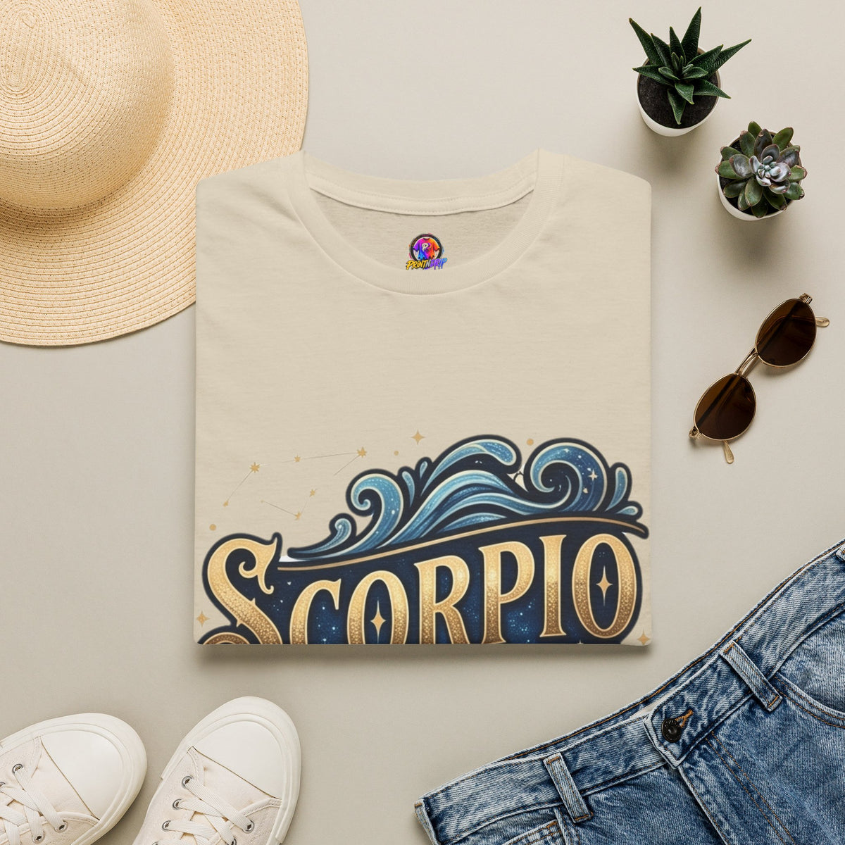 Scorpio Intuition T-Shirt — Zodiac Astrology Graphic Tee