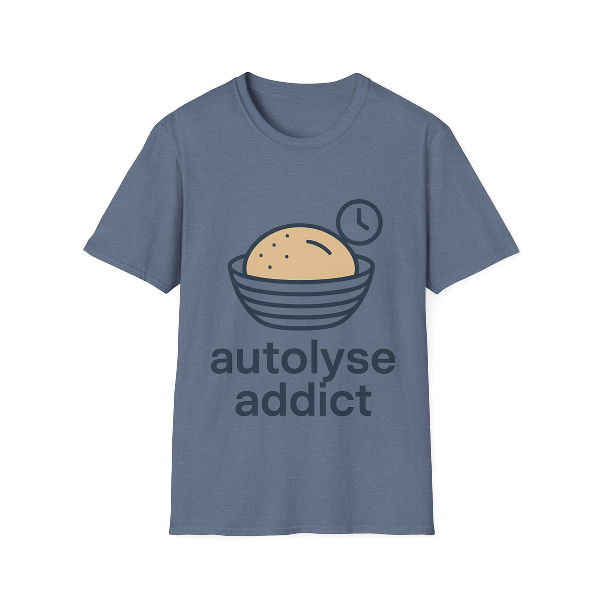 "Autolyse Addict" Funny Sourdough Baking Tee - Cute Bread Maker Pastry White T-Shirt - Trending Now - September 2026