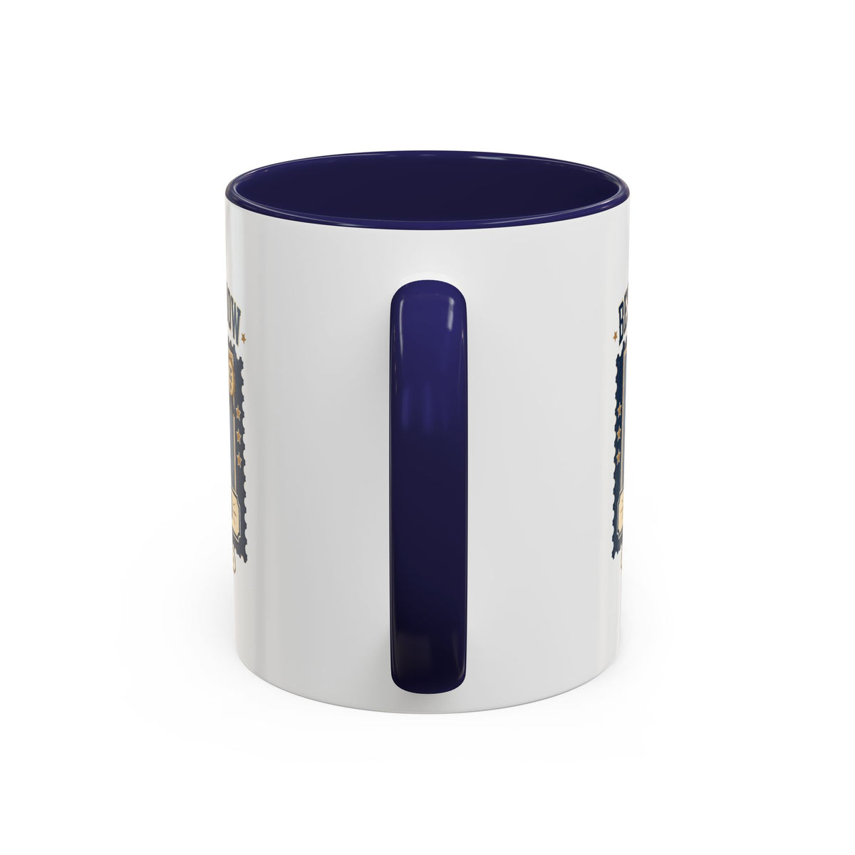 Milo Bailey Dog Dad Mom Best in Show Personalized Dog Photo Coffee Mug — 'Milo' Class of 2020 Accent Mug