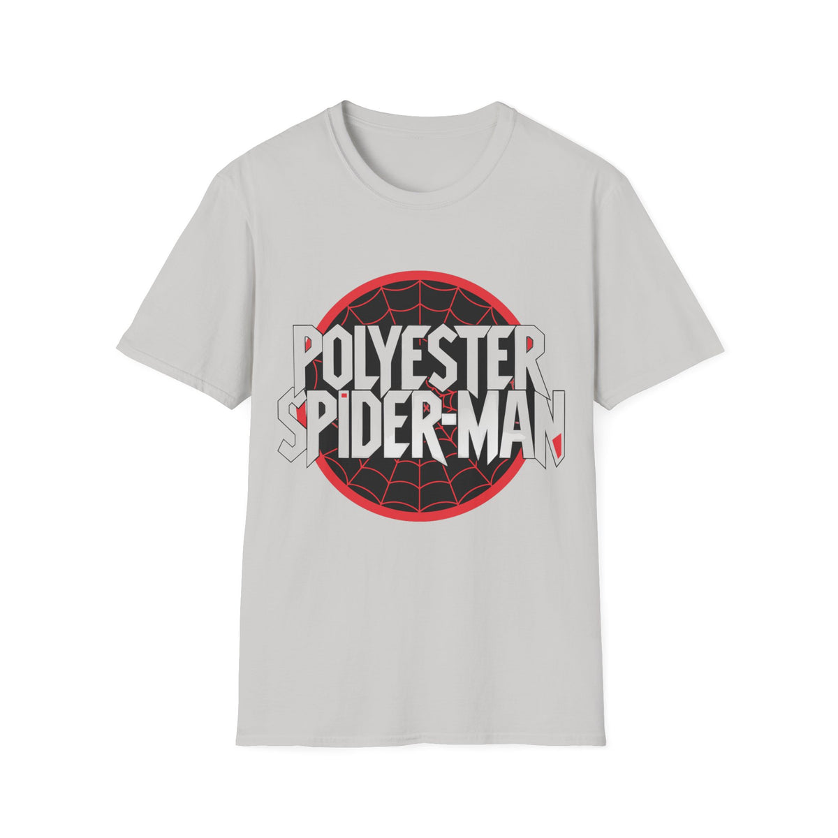 Polyester Spider-Man T-Shirt — Retro Web Logo Graphic Tee - Trending Now - August 2026