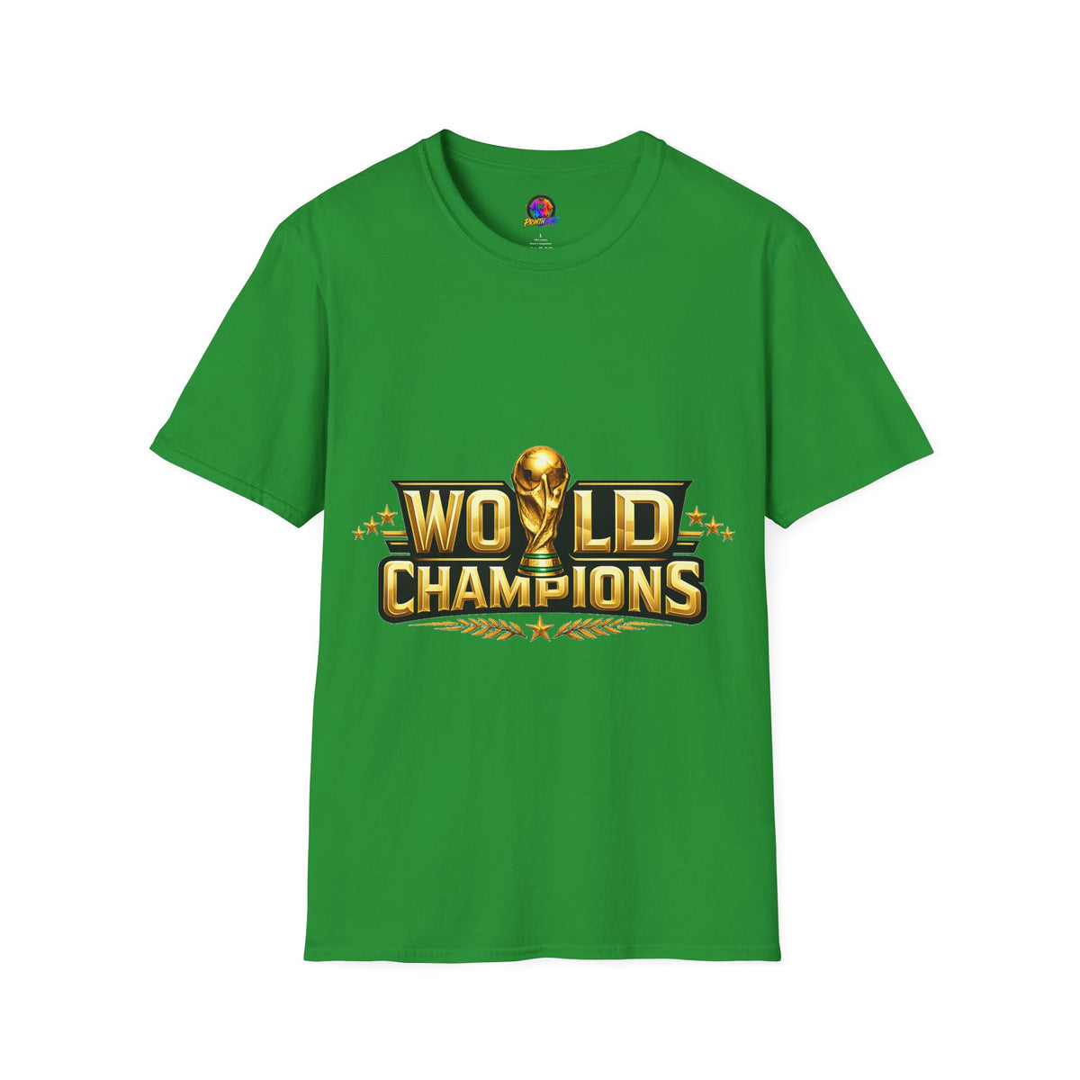 World Champions T-Shirt — Gold Trophy Sports Tee