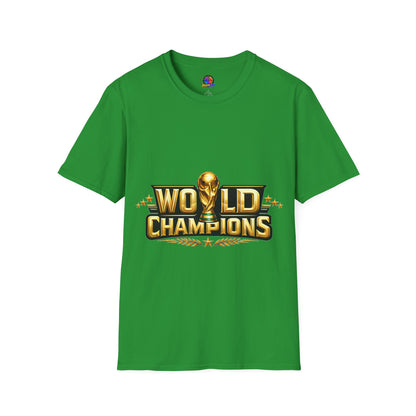 World Champions T-Shirt — Gold Trophy Sports Tee