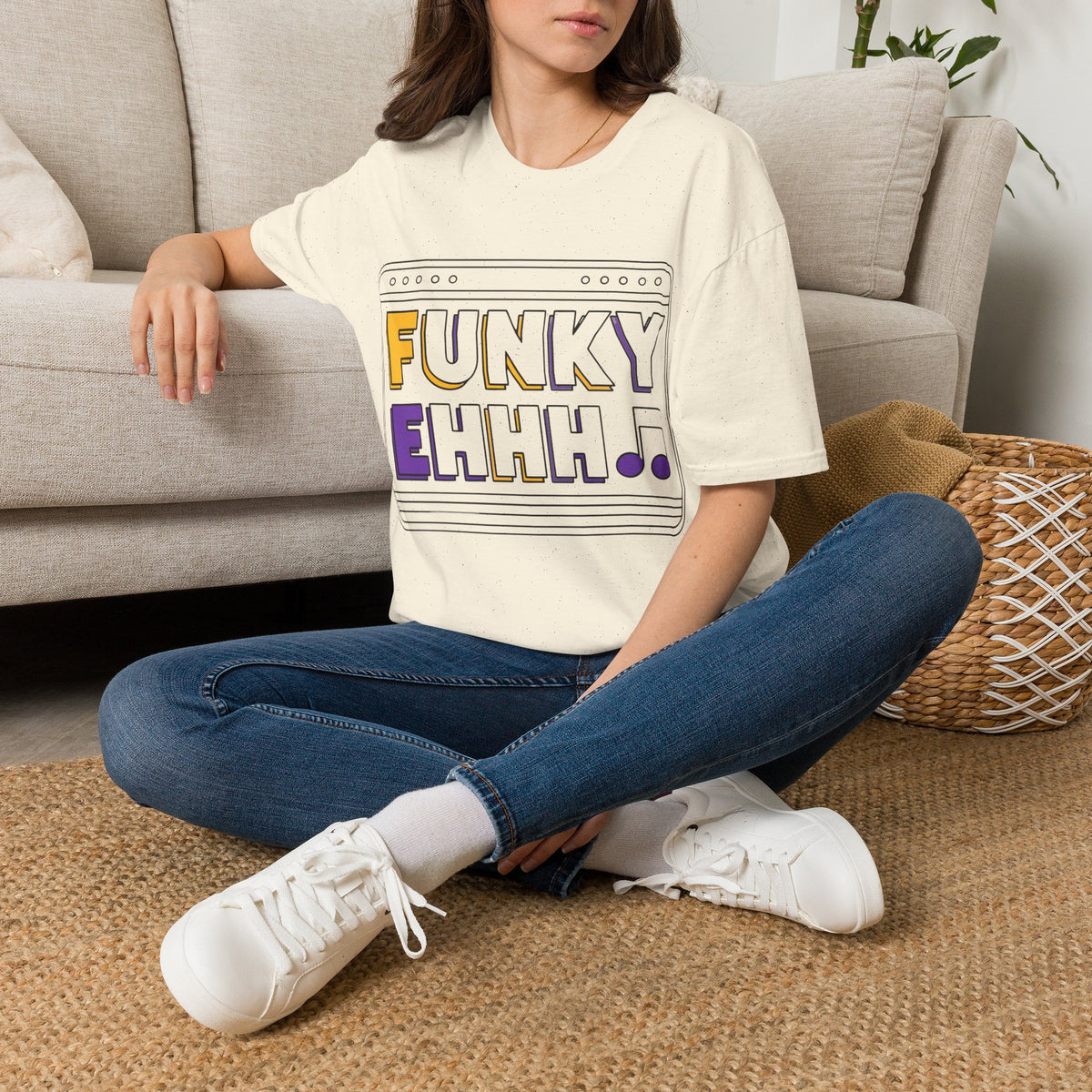 Funky Retro Graphic T‑Shirt — 'FUNKY' Colorblock 70s Vibe Tee - Trending Now - August 2026