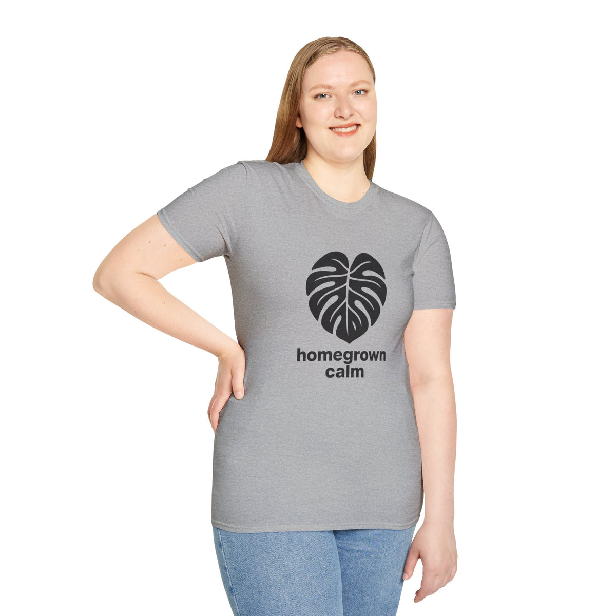 Black T‑Shirt with Subtle Heartroots Graphic – Minimal Plant Lover Tee - Trending Now - August 2026