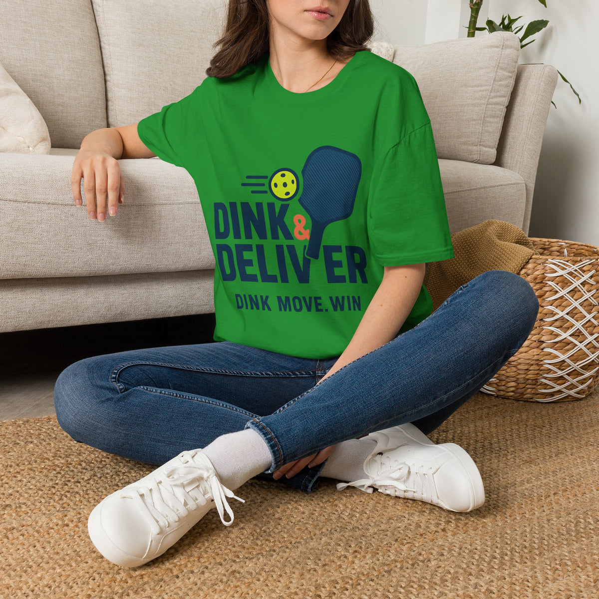 Pickleball Player T‑Shirt — 'Dink. Drive. Deliver.' Graphic Tee for Pickleball Fans - Trending Now - August 2026