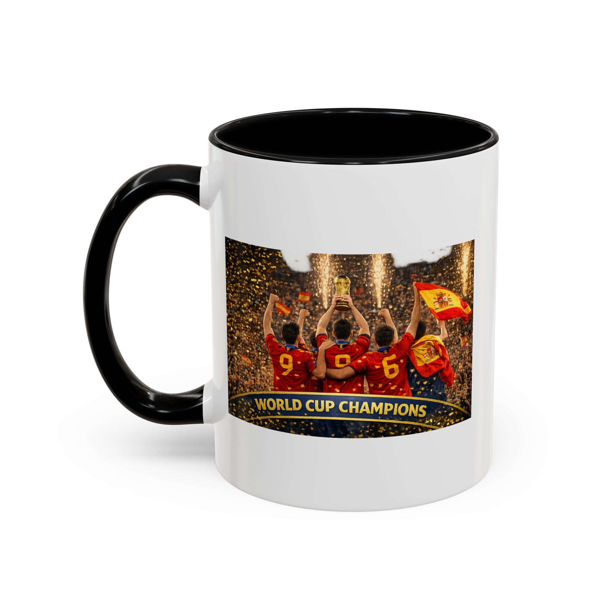 World Cup Champions Soccer Coffee Mug — Team Celebration Accent Mug