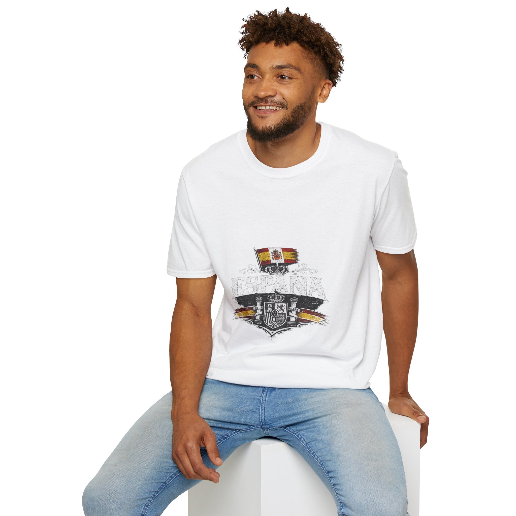 Spain Flag Crest T-Shirt — Spanish Pride Graphic Tee