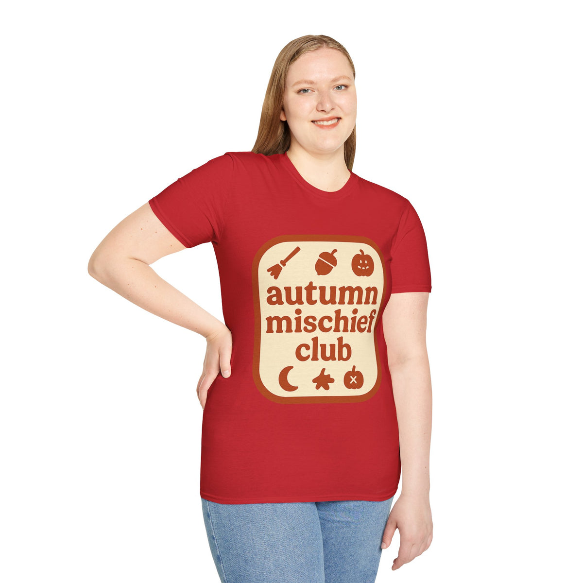 Autumn Mischief Club T-Shirt — Cozy Fall Graphic Tee - Trending Now - August 2026