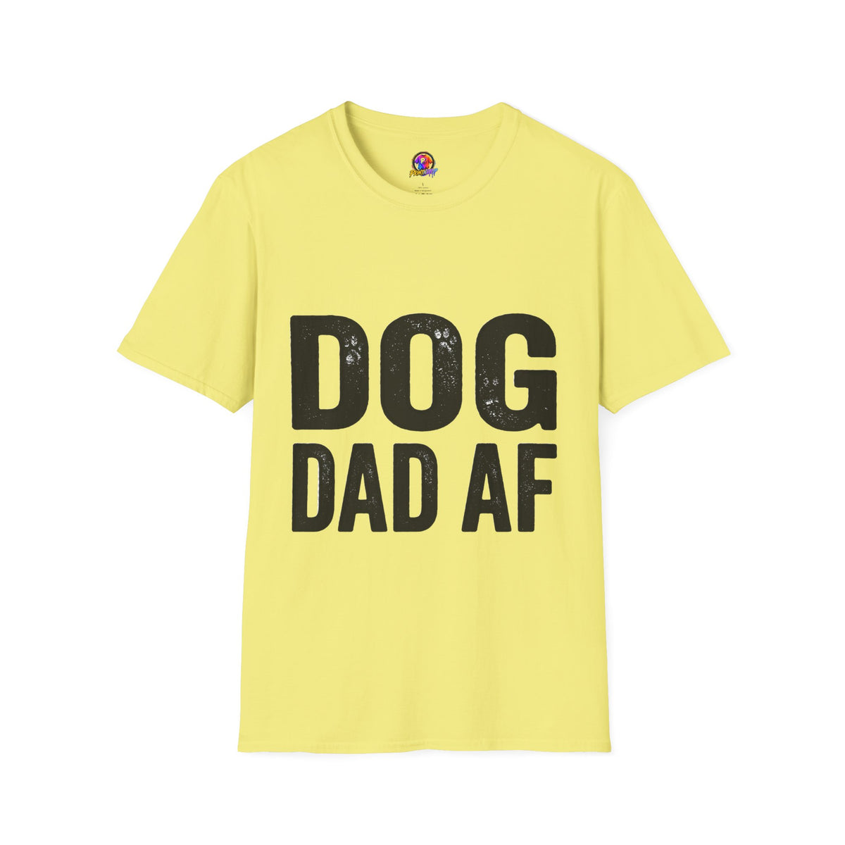 Dog Dad Af Unisex Softstyle T-Shirt