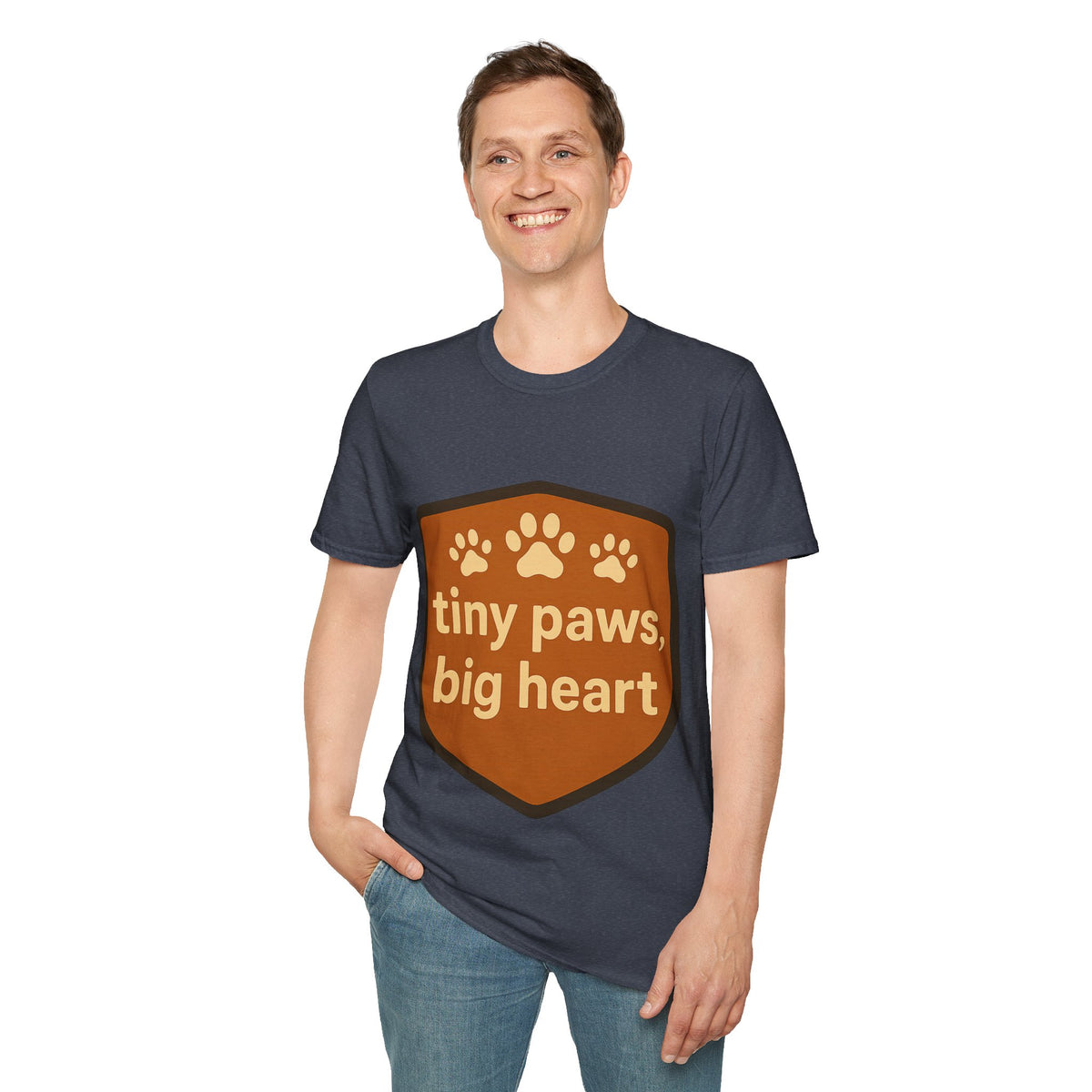 Tiny Paws Big Heart T-Shirt — Cute Dog Lover Tee- Trending Now - September 2026