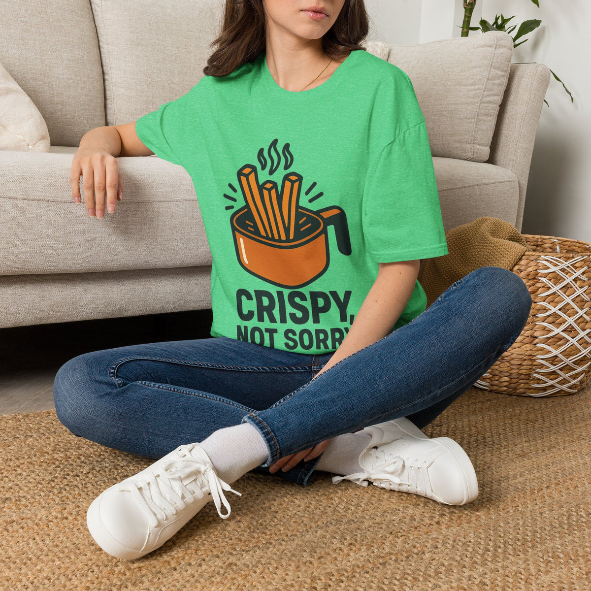 Fries Before Guys T‑Shirt — Funny Retro Snack Lover Graphic Tee - Trending Now - August 2026