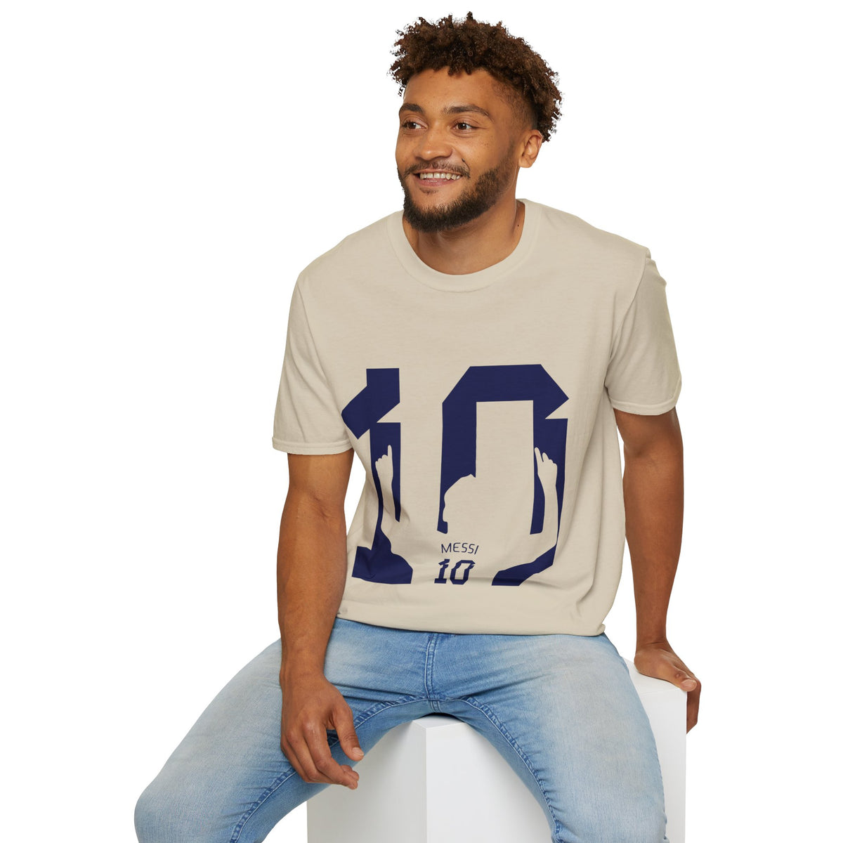 Number 10 Jersey T-Shirt — Retro Athletic Graphic Tee