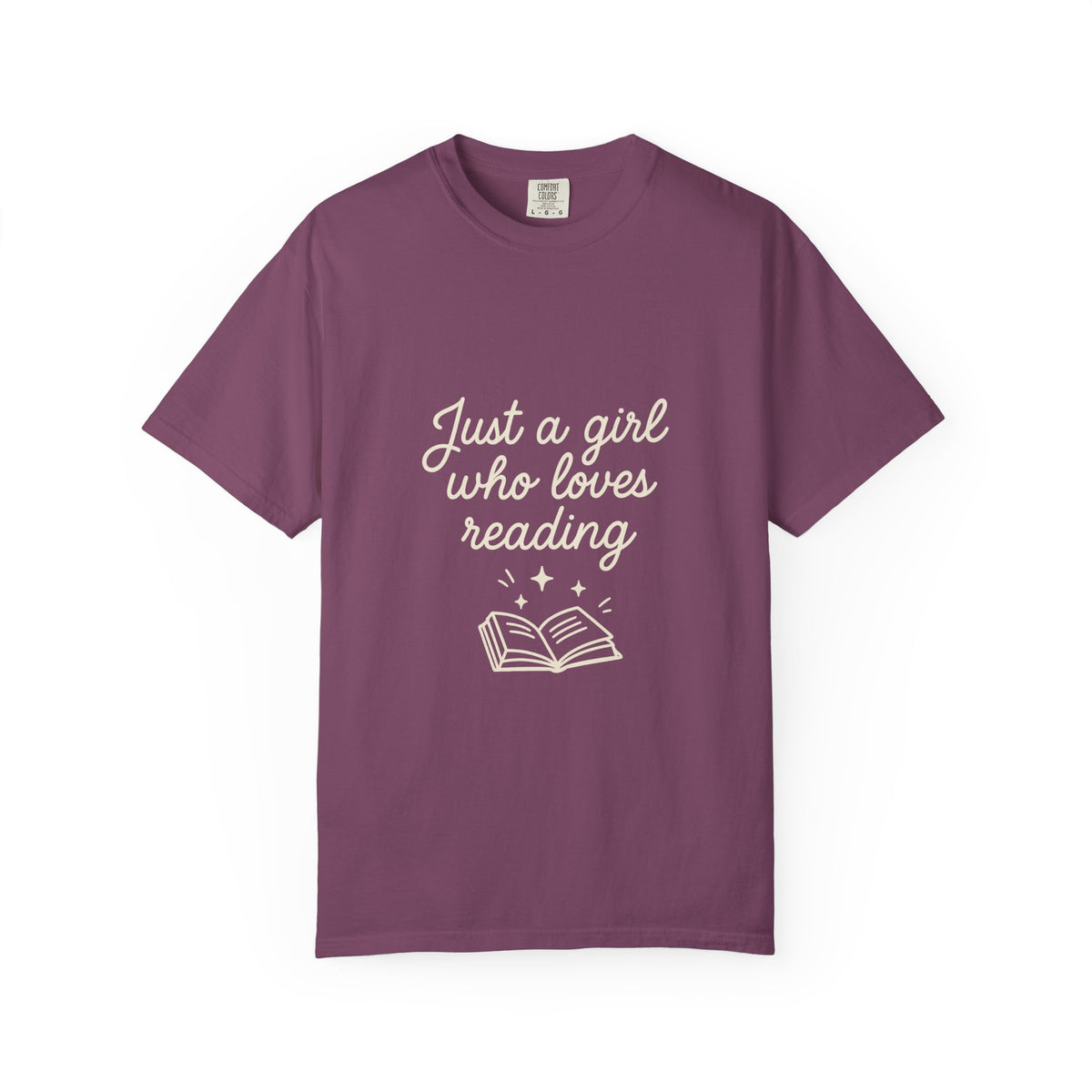 Reading Lover T‑Shirt — "Just a Girl Who Loves Reading" Graphic Tee - Trending Now - October 2026