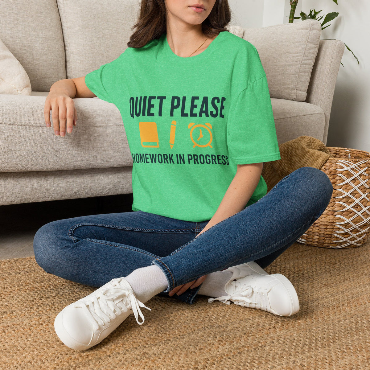 Quiet Please Pocket Tee — Minimalist 'Quiet Please' Graphic T-Shirt - Trending Now - August 2026