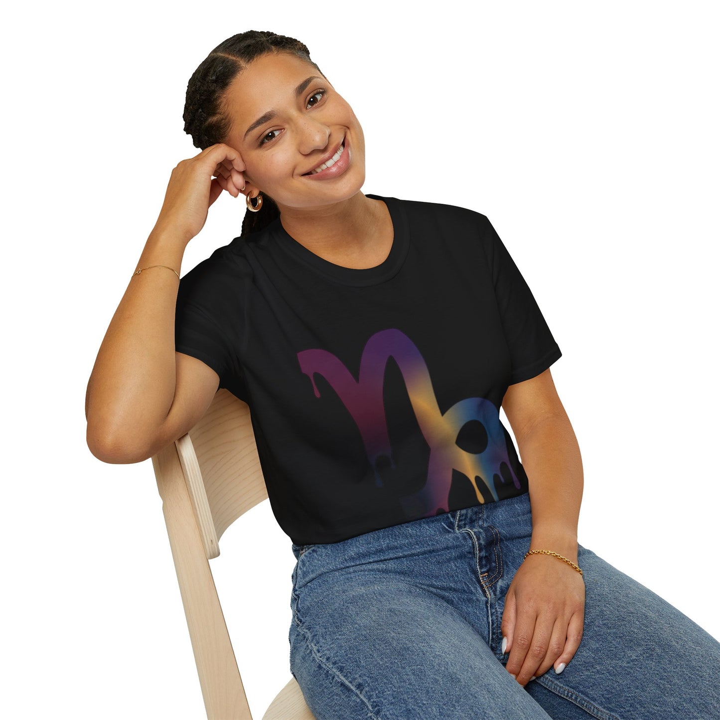 Dripping Gradient Capricorn T-Shirt