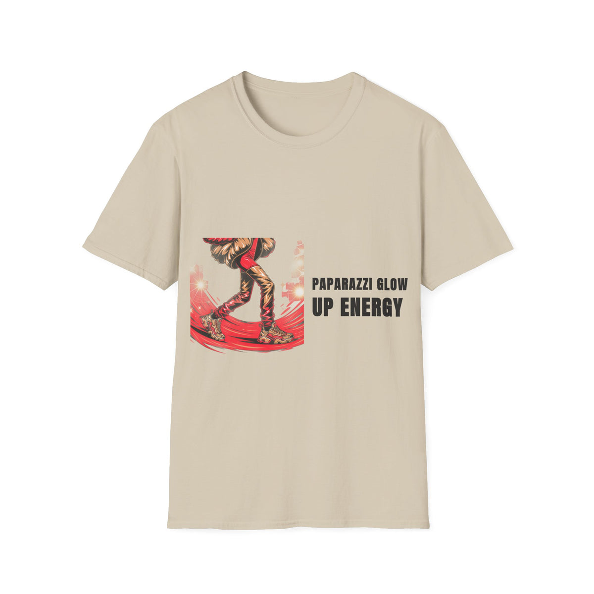 T-Shirt — "Paparazzi Glows Up Energy" Graphic Tee (Bold Pop Art Style) - Trending Now - September 2026