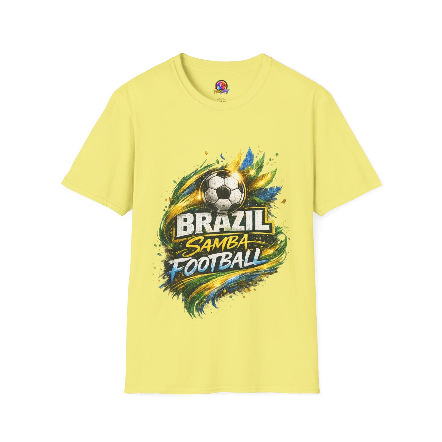 Brazil Samba Football T‑Shirt