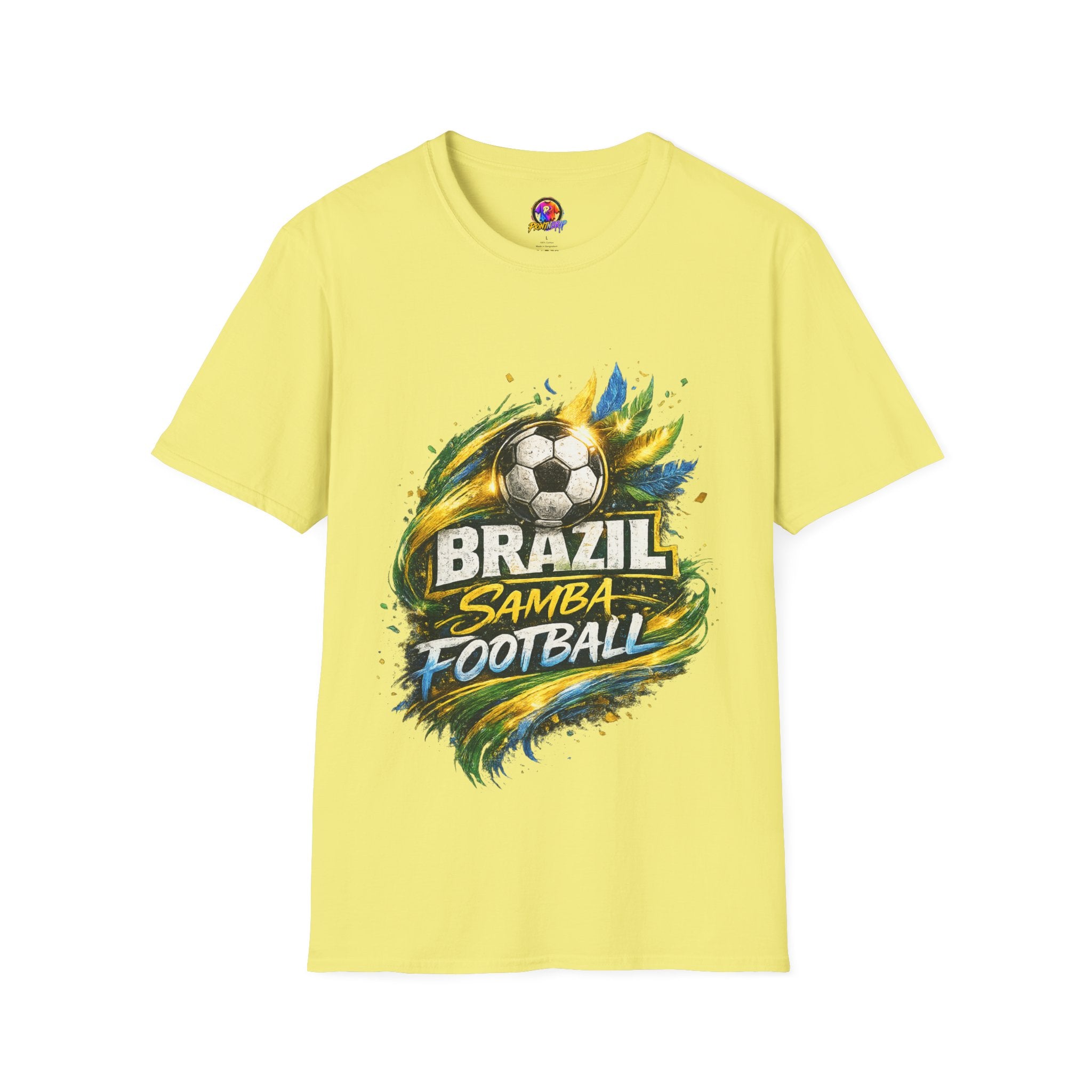 Brazil Samba Football T‑Shirt