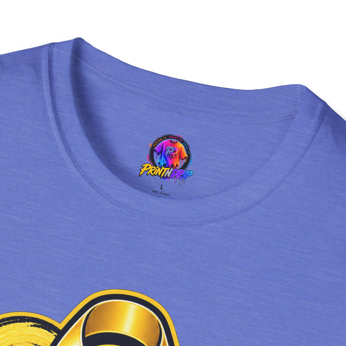 Gold September T-Shirt — Childhood Cancer Awareness Ribbon Tee