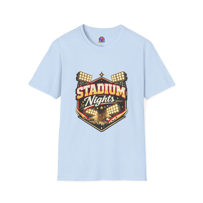 Stadium Nights T-Shirt — Vintage Sports Lights Graphic Tee