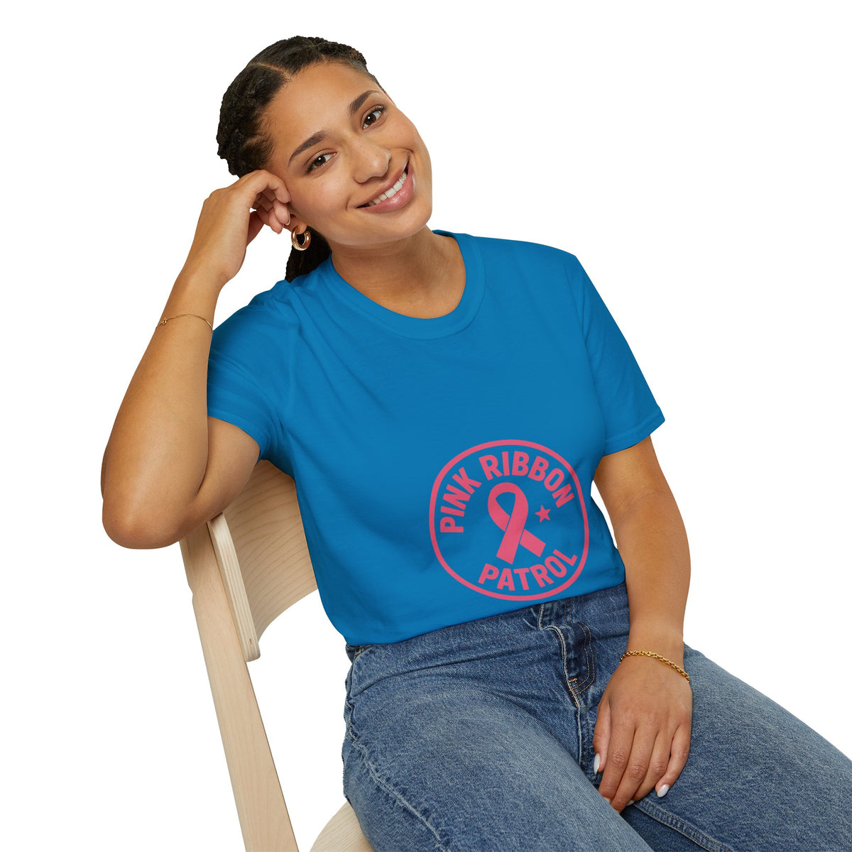 Pink Ribbon Patrol T-Shirt — Breast Cancer Awareness Tee - Trending Now - October 2026