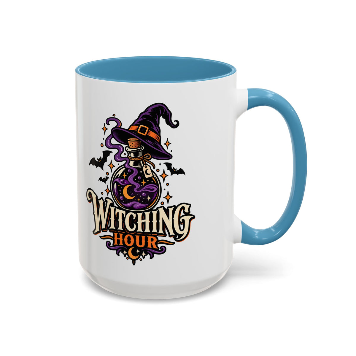 Witching Hour Coffee Mug — Halloween Witch Potion Accent Mug (11/15oz)