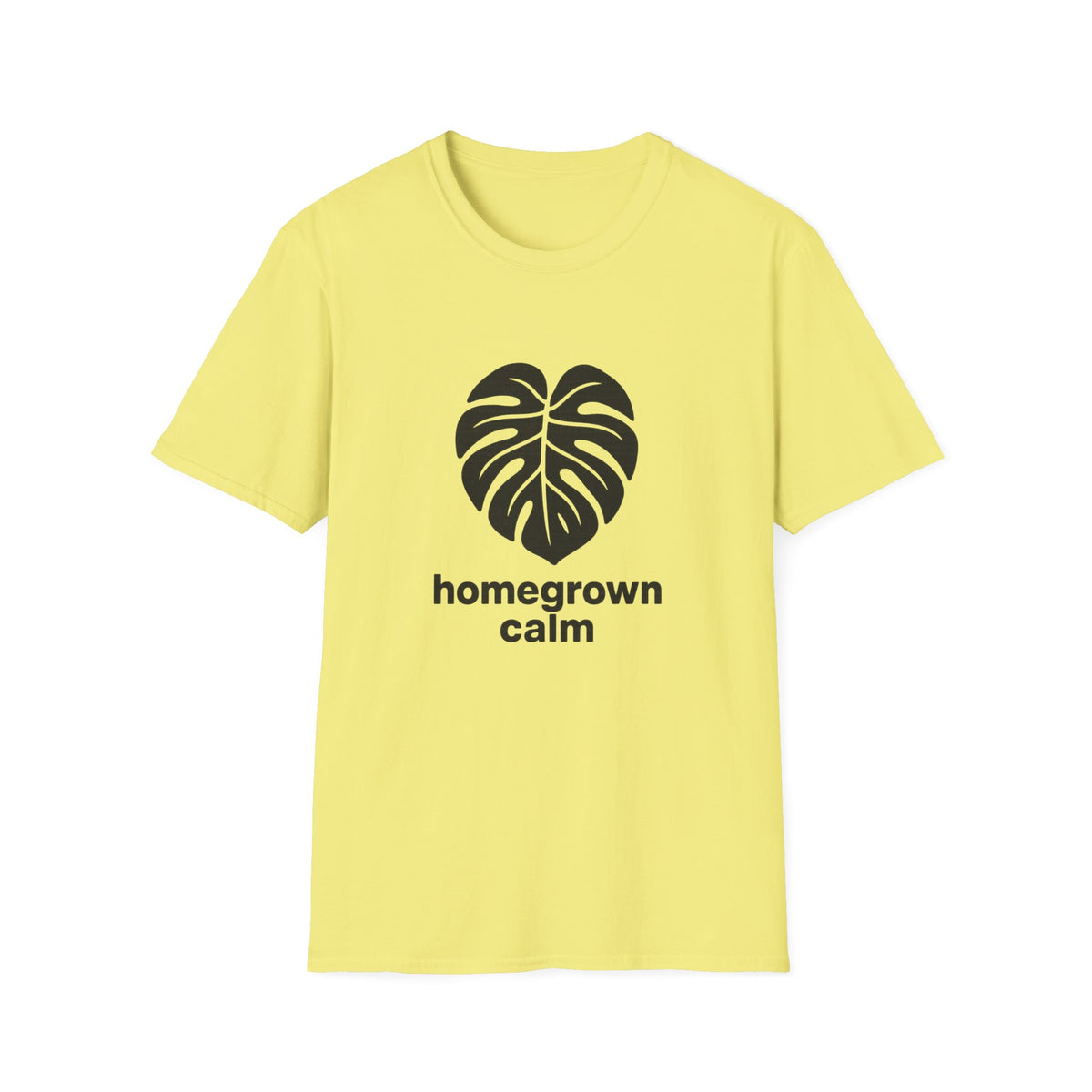 Black T‑Shirt with Subtle Heartroots Graphic – Minimal Plant Lover Tee - Trending Now - August 2026