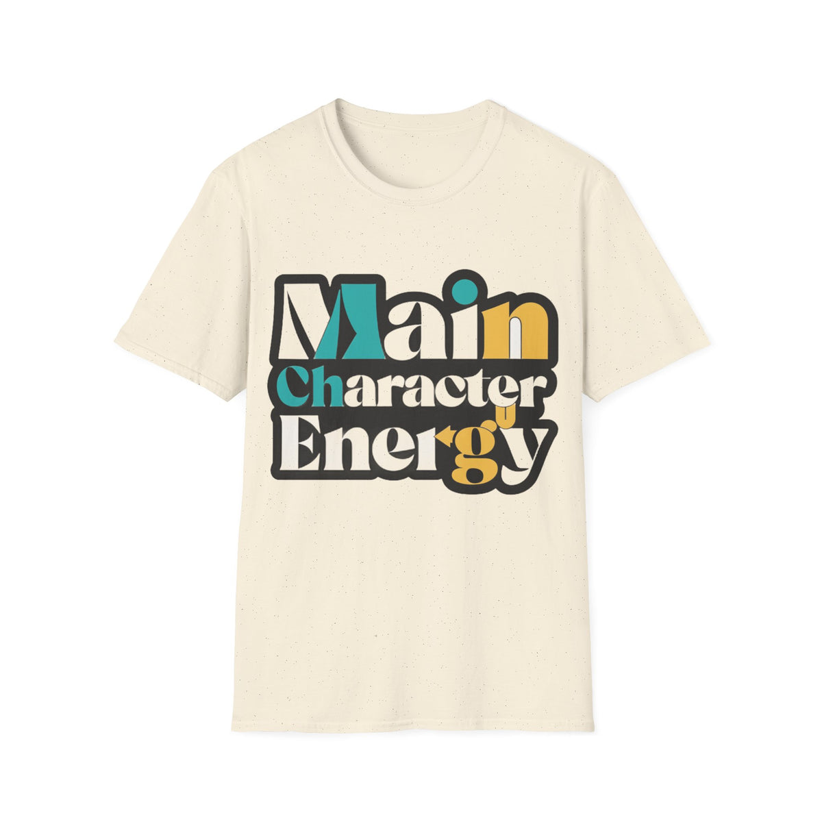 Main Character Energy T-Shirt — Retro Bold Graphic Tee - Trending Now - August 2026