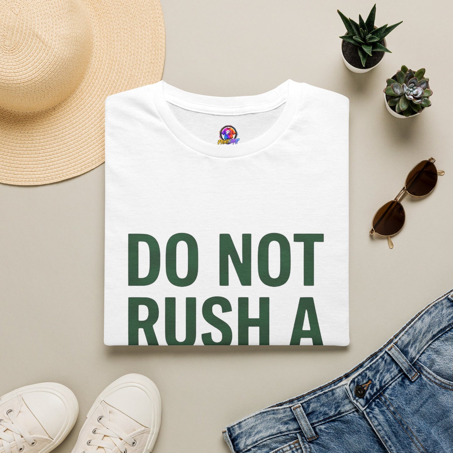 Do Not Rush a Taurus T‑Shirt — Funny Zodiac Astrology Tee