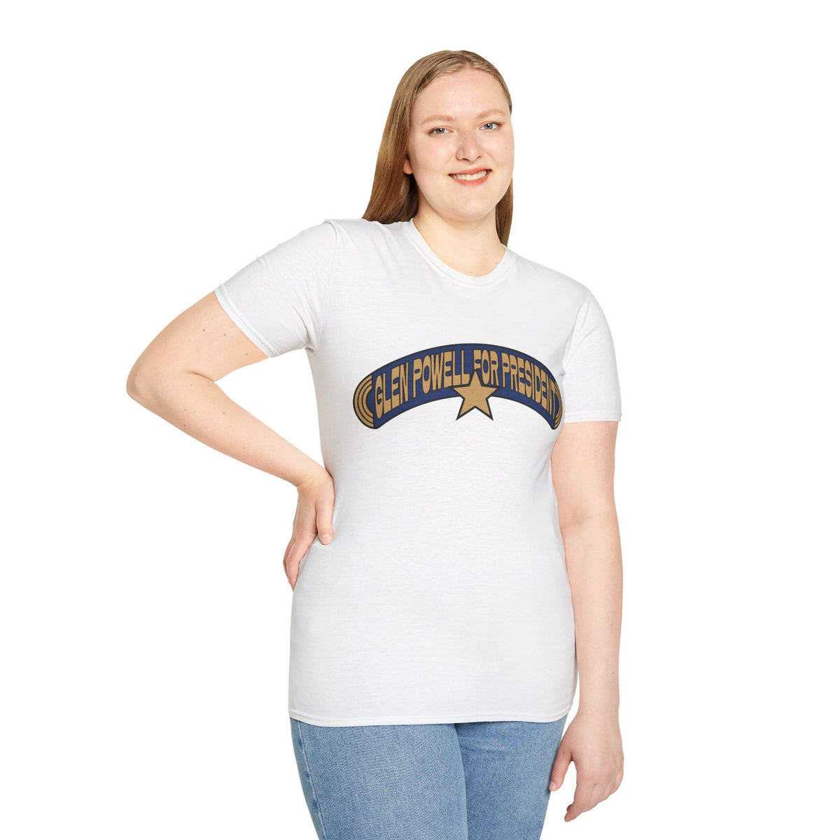 Graphic T-Shirt — Retro Banner "Free To Be Yourself" Design - Trending Now - August 2026