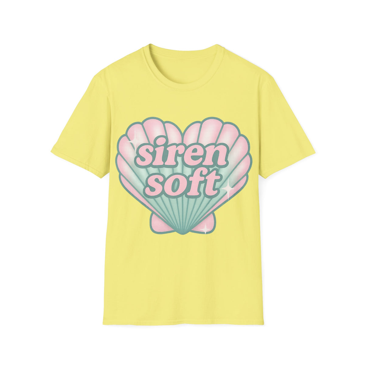 Siren Soft Shell Tee — Cute Pastel Shell Graphic T-Shirt - Trending Now - September 2026
