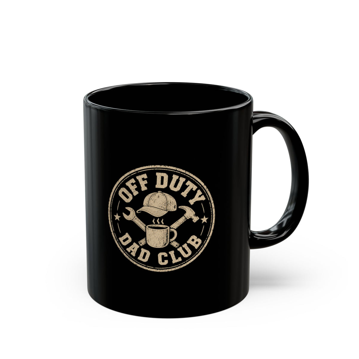 Milo Bailey Dog Dad Mom Black Mug