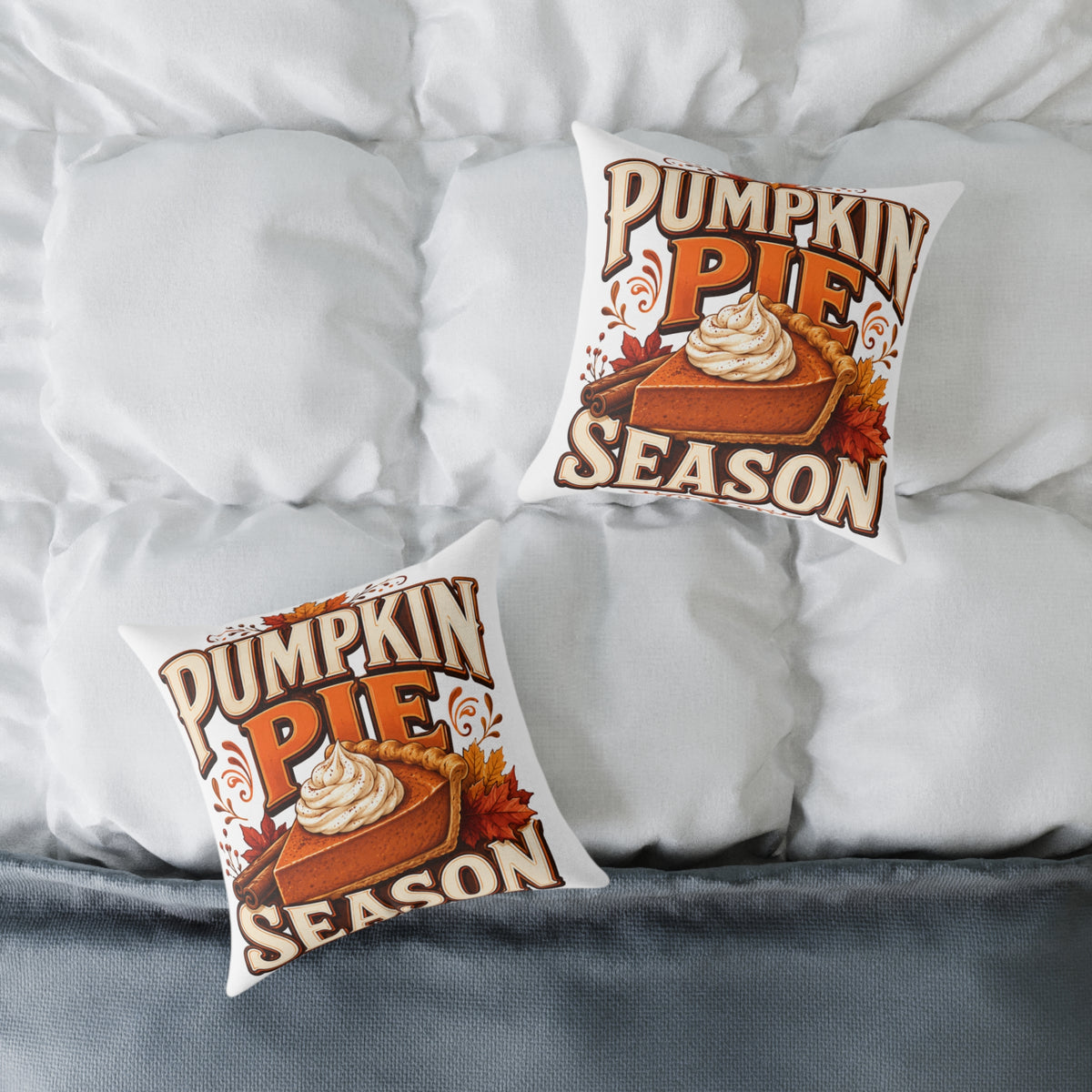 Thanksgiving Pumpkin Pie Season Throw Pillow