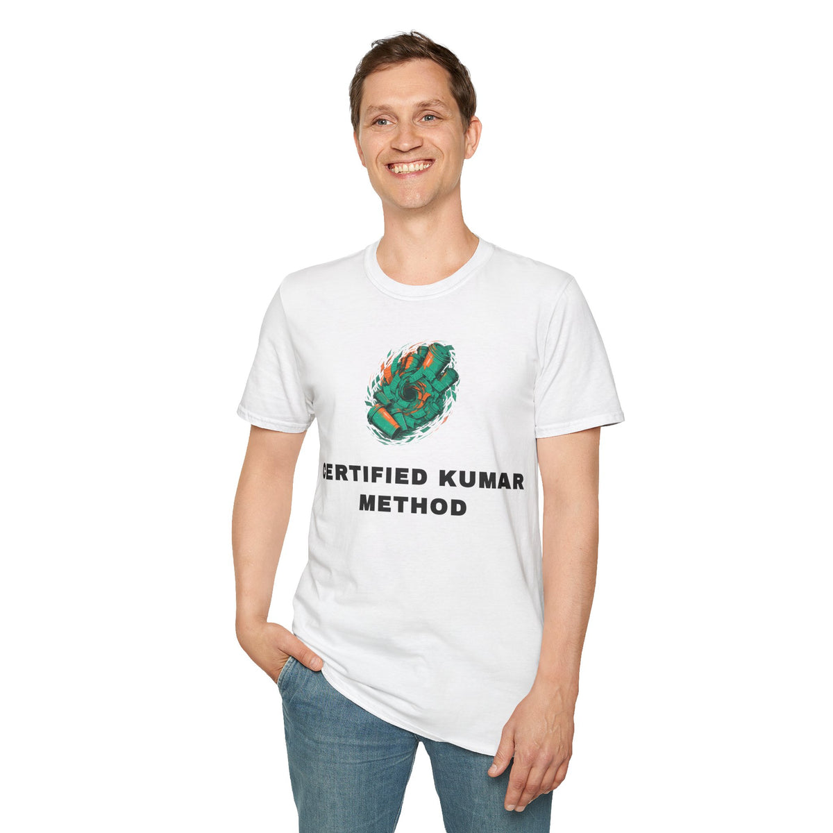 Certified Kumar Method T-Shirt — Minimal Abstract Art Tee - Trending Now - September 2026