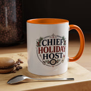 Christmas Chief Holiday Host Coffee Mug — Festive Christmas Morning Gift