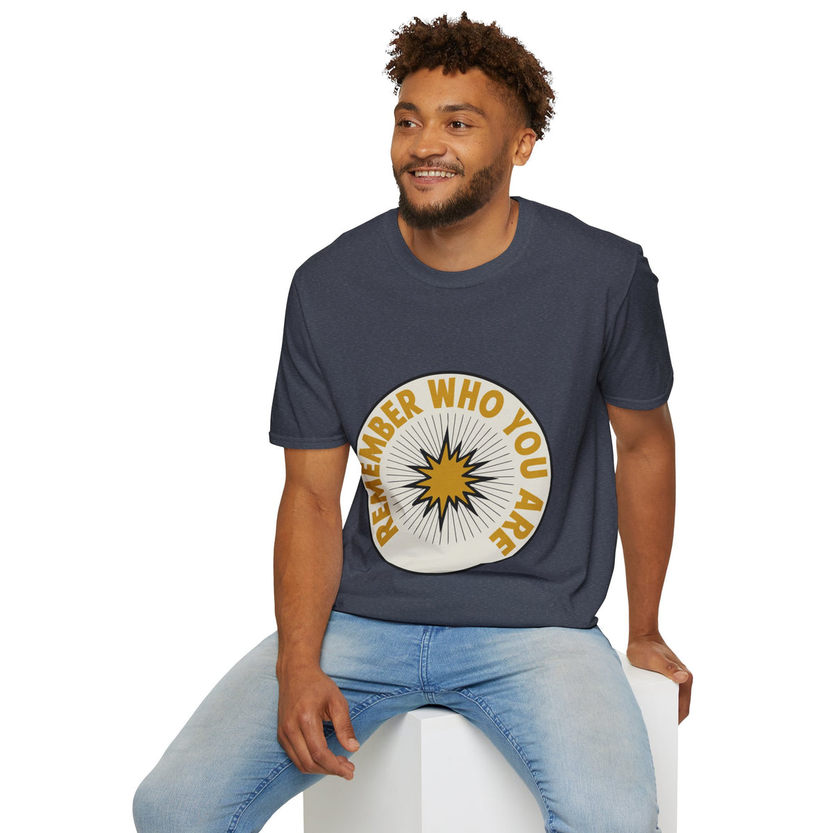 Remember Who You Are T-Shirt — Inspirational Retro Sunburst Tee - Trending Now - August 2026