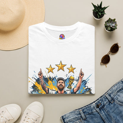 Argentina Messi Soccer T‑Shirt — World Cup Champion Fan Tee