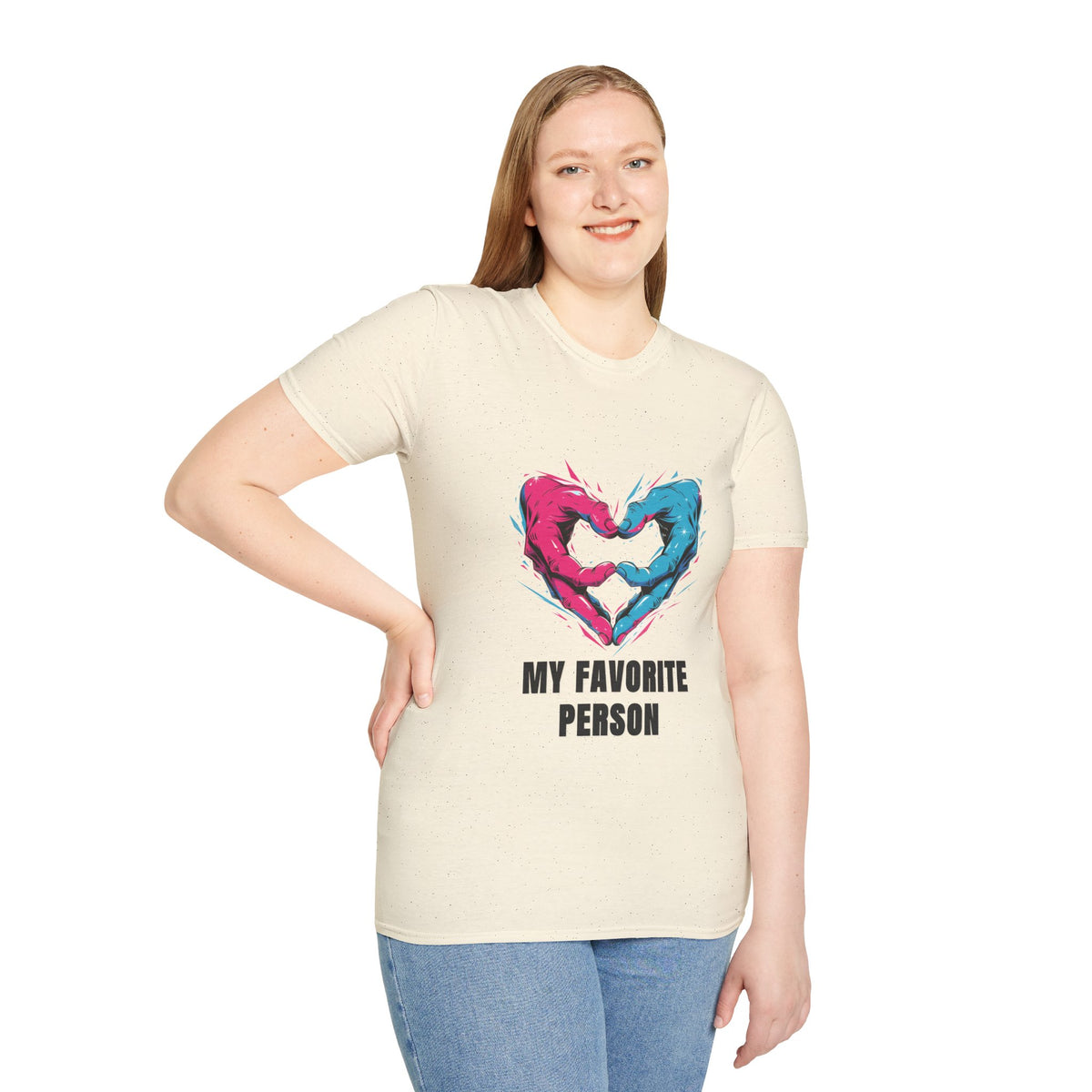 Heart Hands T-Shirt — “My Favorite Person” Couples Graphic Tee - Trending Now - August 2026
