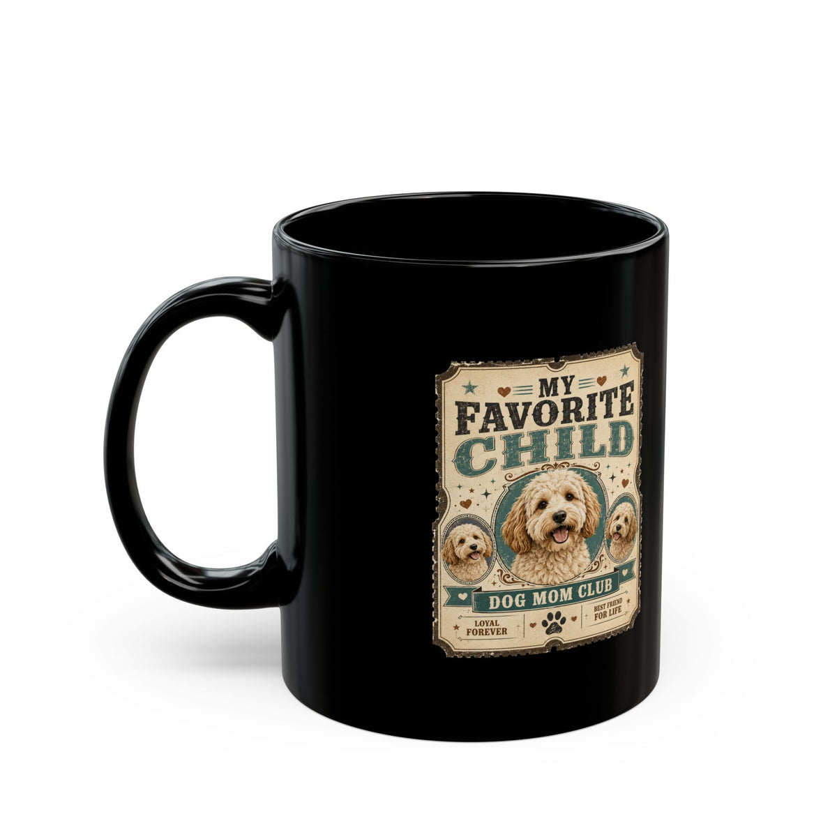 Milo Bailey Dog Dad Mom My Favorite Child Dog Mom Mug — Cute Pet Lover Coffee Cup