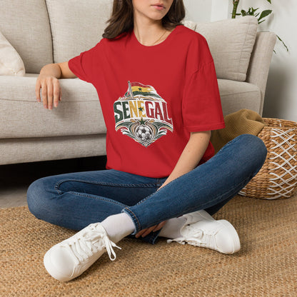 Senegal Flag Graphic T-Shirt — Vintage Senegal Pride Tee