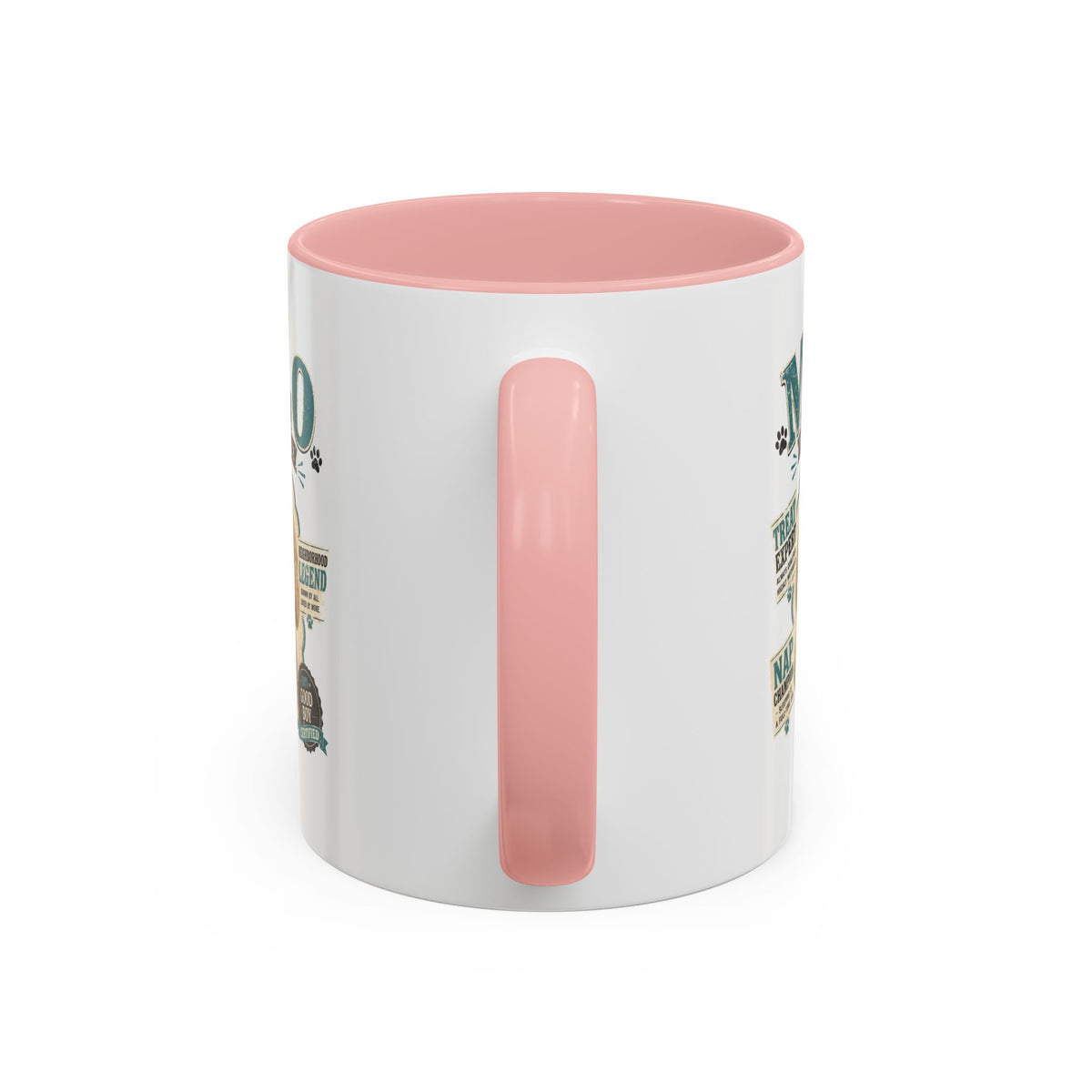 Milo Bailey Dog Dad Mom Personalized Dog Mug — "Milo The Good Boy" Accent Coffee Mug