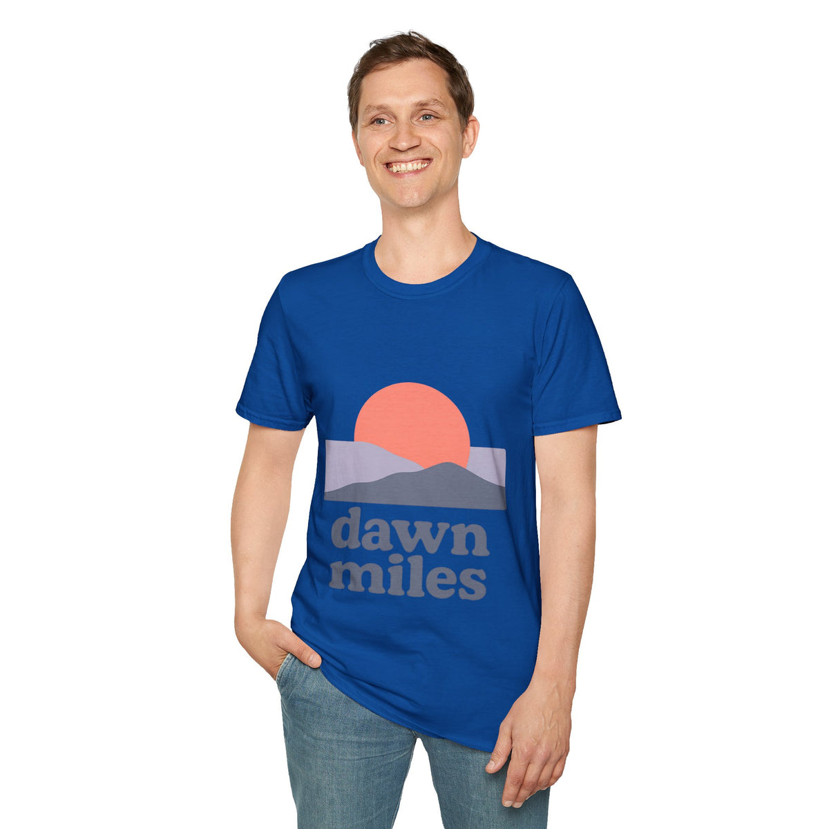 Dawn Miles Running Tee — Sunrise Graphic Short-Sleeve Shirt - Trending Now - September 2026