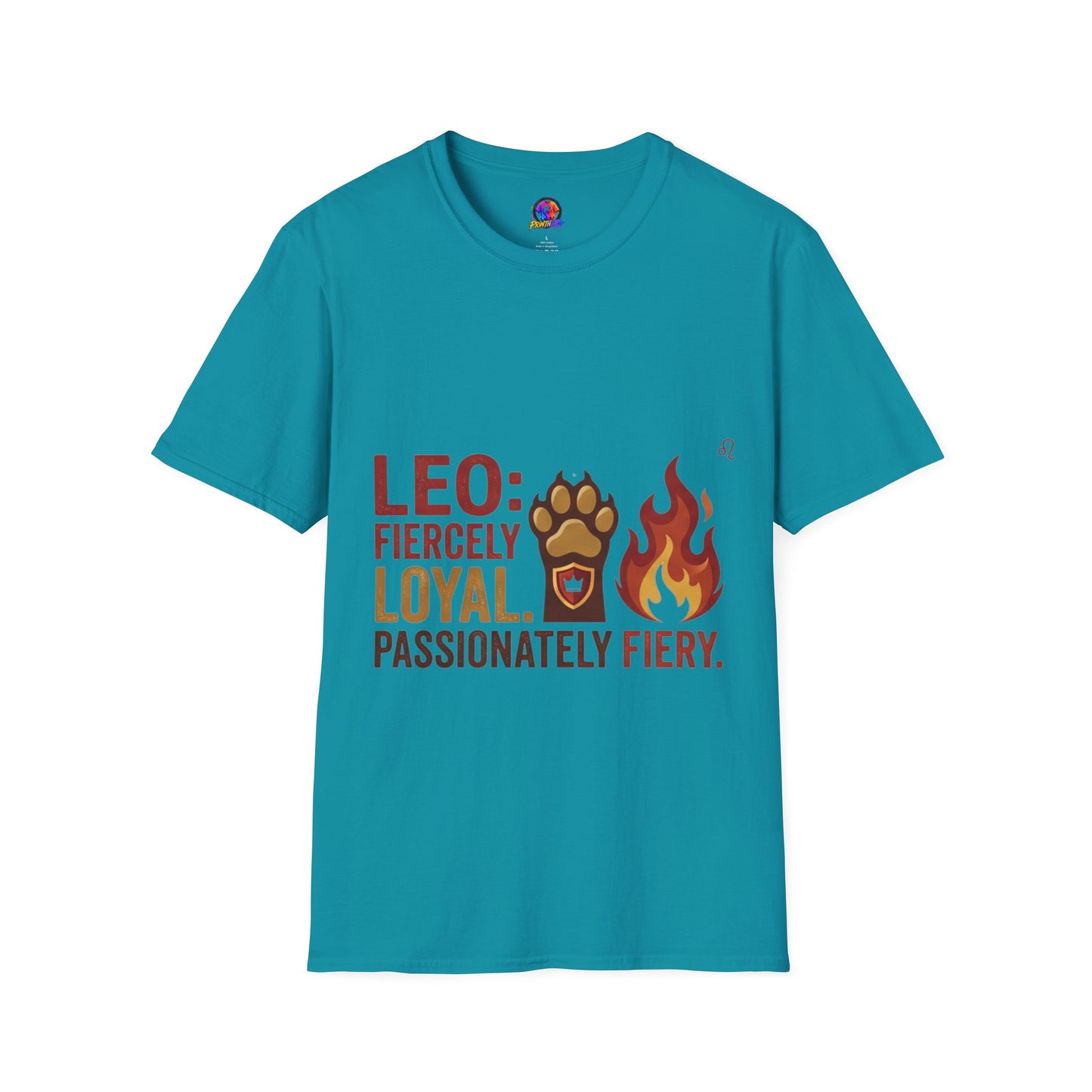 Leo Zodiac T-Shirt — Fiercely Loyal, Passionately Fiery Tee