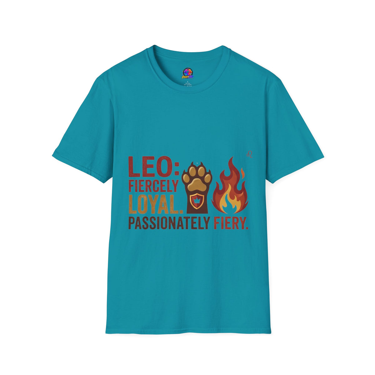 Leo Zodiac T-Shirt — Fiercely Loyal, Passionately Fiery Tee