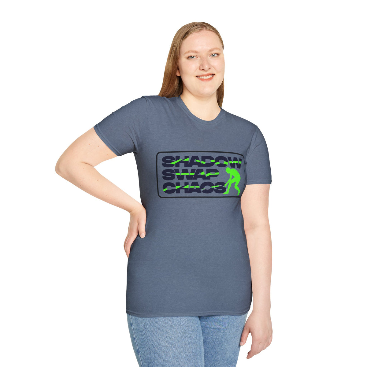 Shadow Swap Chaos T‑Shirt — Retro Neon Graphic Tee - Trending Now - August 2026