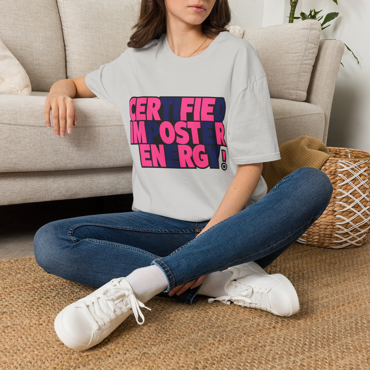 Certified Impostor Energy T-Shirt - Trending Now - August 2026